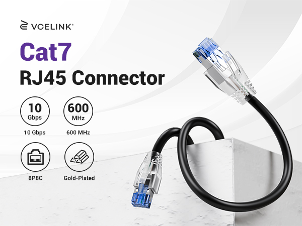 Cat7/6A Non-Passthrough Connectors