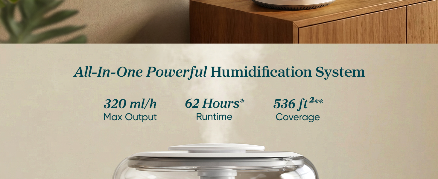 all in one powerful humidification system