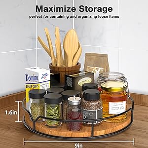 9" lazy susan