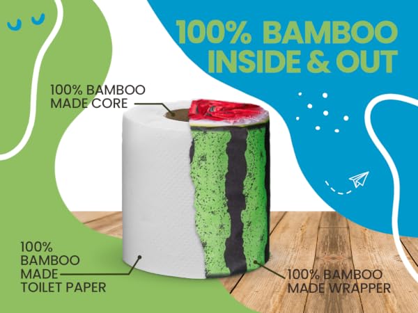 100% Bamboo inside & out