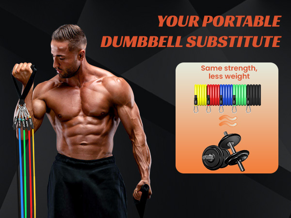Your Portable Dumbbell Substitute Same strength, less weight