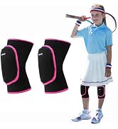 YEEKORO Kids Knee Pads with Thicken Pad Knee Support Sleeve for Kids Soft Warmer Knee Protective ...