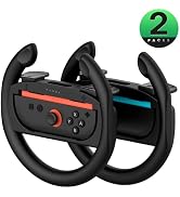 Mumba Switch Steering Wheel for Nintendo Switch 2, Mario Kart Racing Wheel for 2 Joy Cons Control...