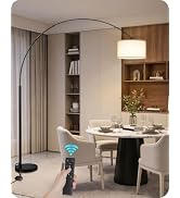 82" Tall Dimmable Arc Floor Lamp for Living Room, Extra Large Arched lamp | Standing Tall Lamp wi...