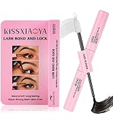 KISSXIAOYA Lash Bond and Seal, Cluster Eyelash Glue for Individual DIY Eyelash Extensions, Super ...