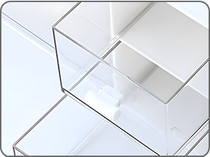 Transparent Dust-proof Drawer