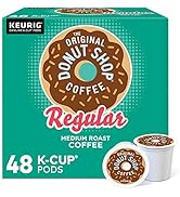 The Original Donut Shop Regular, Single-Serve Keurig K-Cup Pods, Medium Roast Coffee Pods, 48 Count