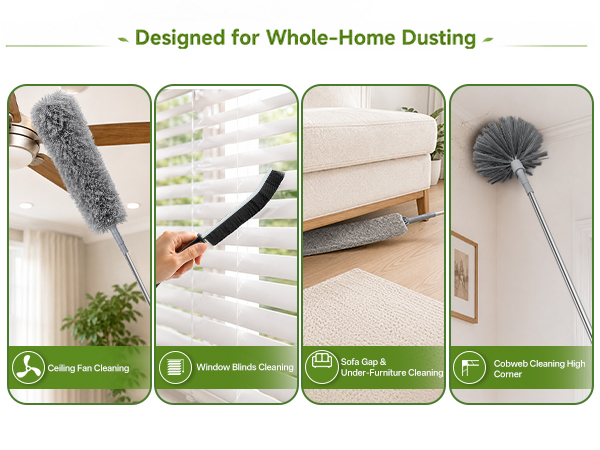 Designed for Whole-Home Dusting