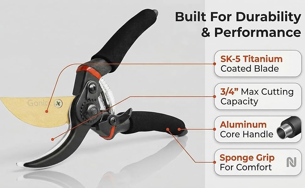 gonicc pruning shears