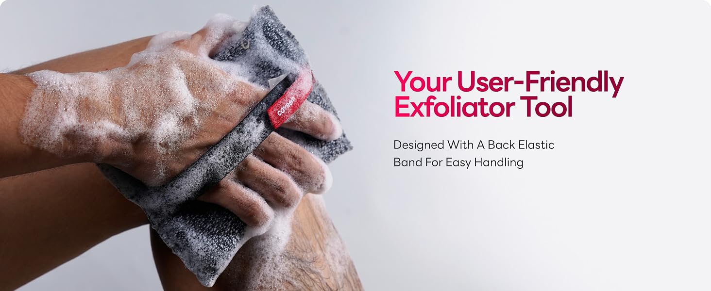 user-friendly exfoliating body buffer