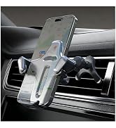 2026 Upgraded Car Vent Phone Mount,360° Rotatable & Retractable Air Vent Phone Holder for Car Fit...