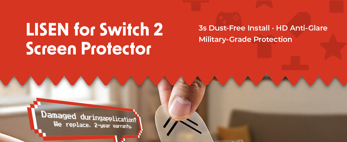 Switch 2 Screen Protector