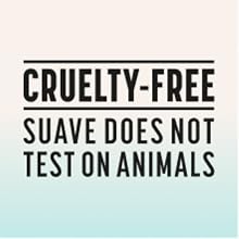 Suave is cruelty free and never tests on animals