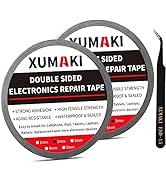 XUMAKI 2mm / 3mm x 50M LCD Repair Tape Phone Screen Adhesive Tape LCD Touch Screen Repair Tape wi...