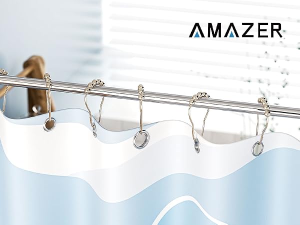 Amazer Shower Curtain Rings