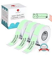 Phomemo D30 Luminous Label Tape, Black on Glow-in-The-Dark Labels, Strong Adhesion Self-Adhesive ...