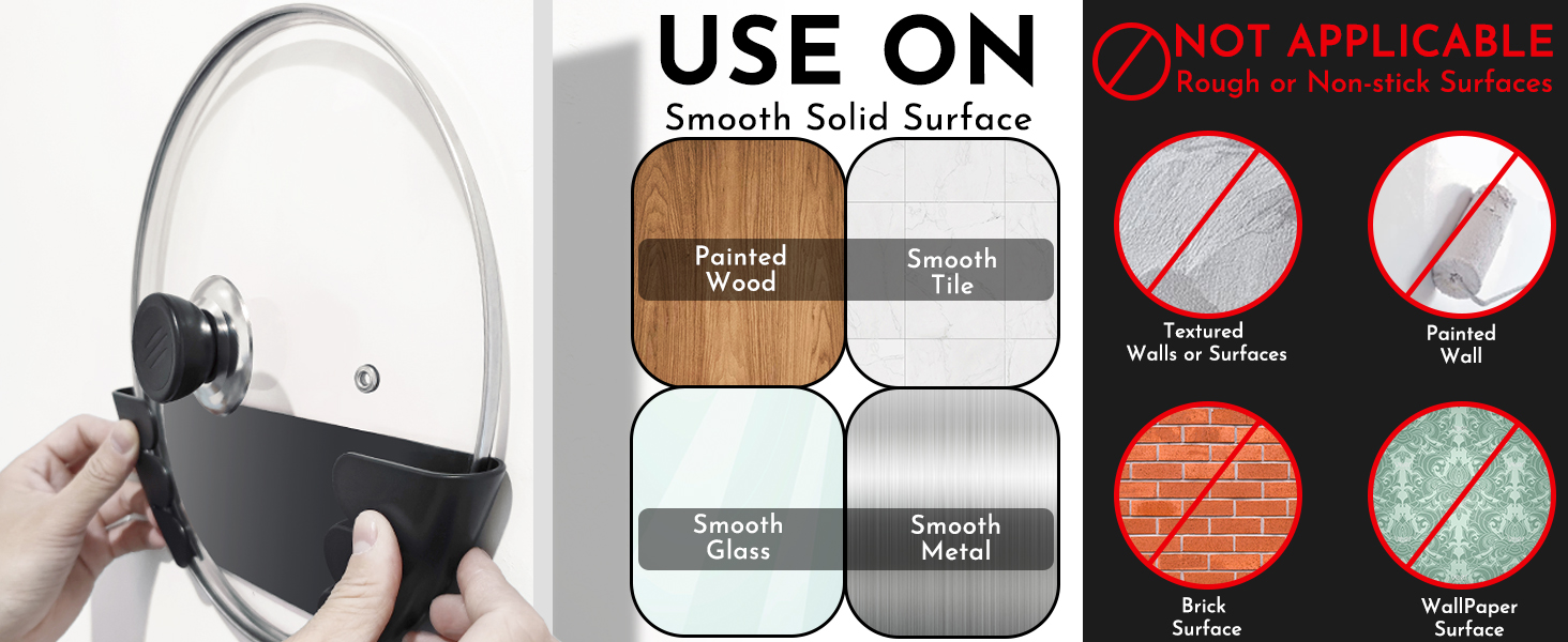 pan lid organizer for cabiner door