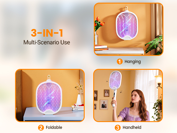 electric fly swatter racket