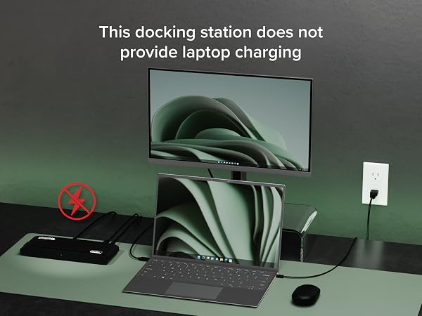 No Laptop Charging