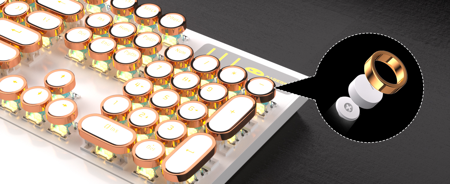 RGB Backlight Triple Mode keyboard