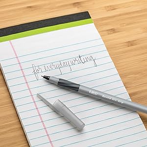 bic round stic grip pen