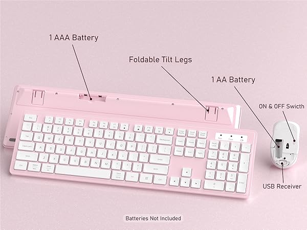 Wireless Keyboard and Mouse