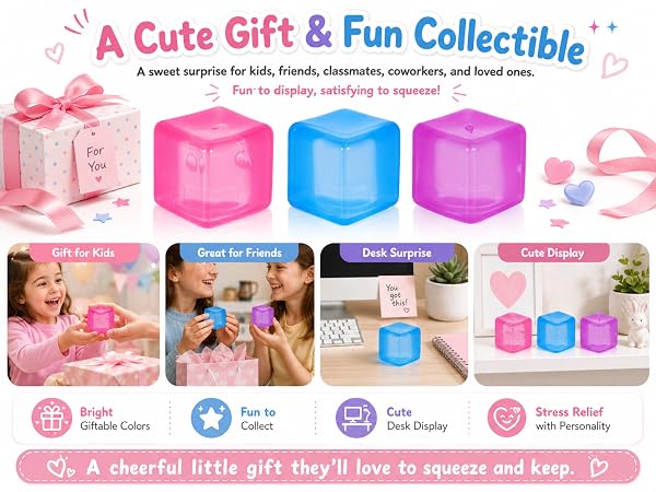 stress cube squishy ice cube squishy stress ball squeeze cube for kids Adult