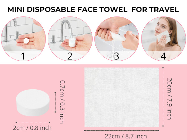 compressed face towels for travel outdoor