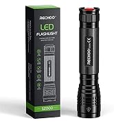 RECHOO High-Powered LED Flashlight S2000, Upgraded Powerful 2000 High Lumens Flashlights with 3 M...