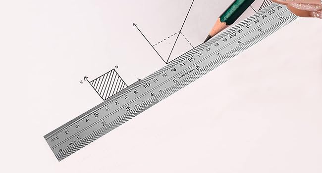Metal ruler