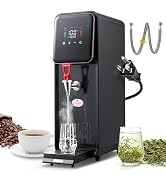 TERUISI Hot Water Dispenser, 2000W Commercial Hot Water Boiler, 50L(13Gal)/H Large Hot Beverage D...