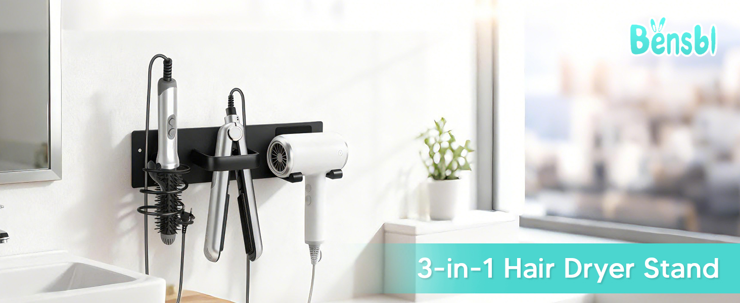 Hair Tool Organizer Wall Mount (Hook)