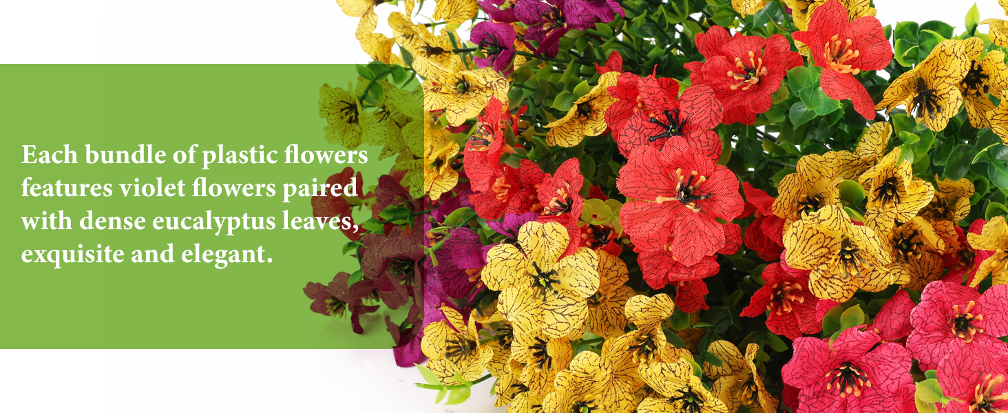Artficial Flowers for Outdoors