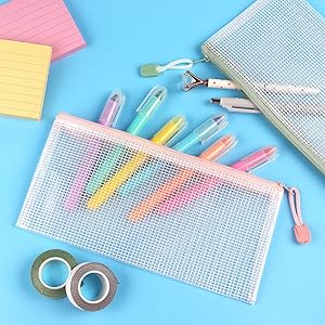 Plastic Zipper Pouch A6