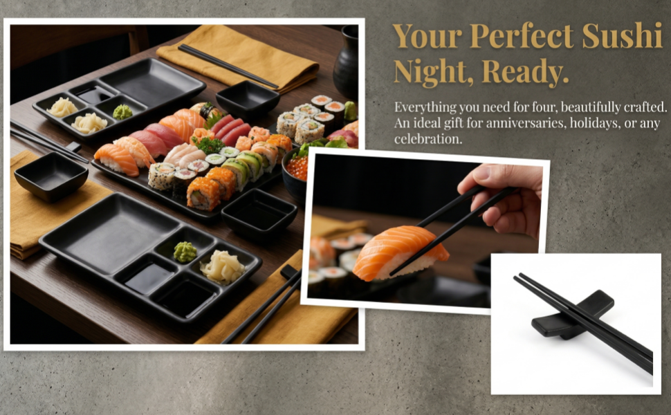 sushi plate