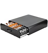 EXZACT Coffee Capsule Drawer Compatible for Tassimo Max Capacity 64 Pods