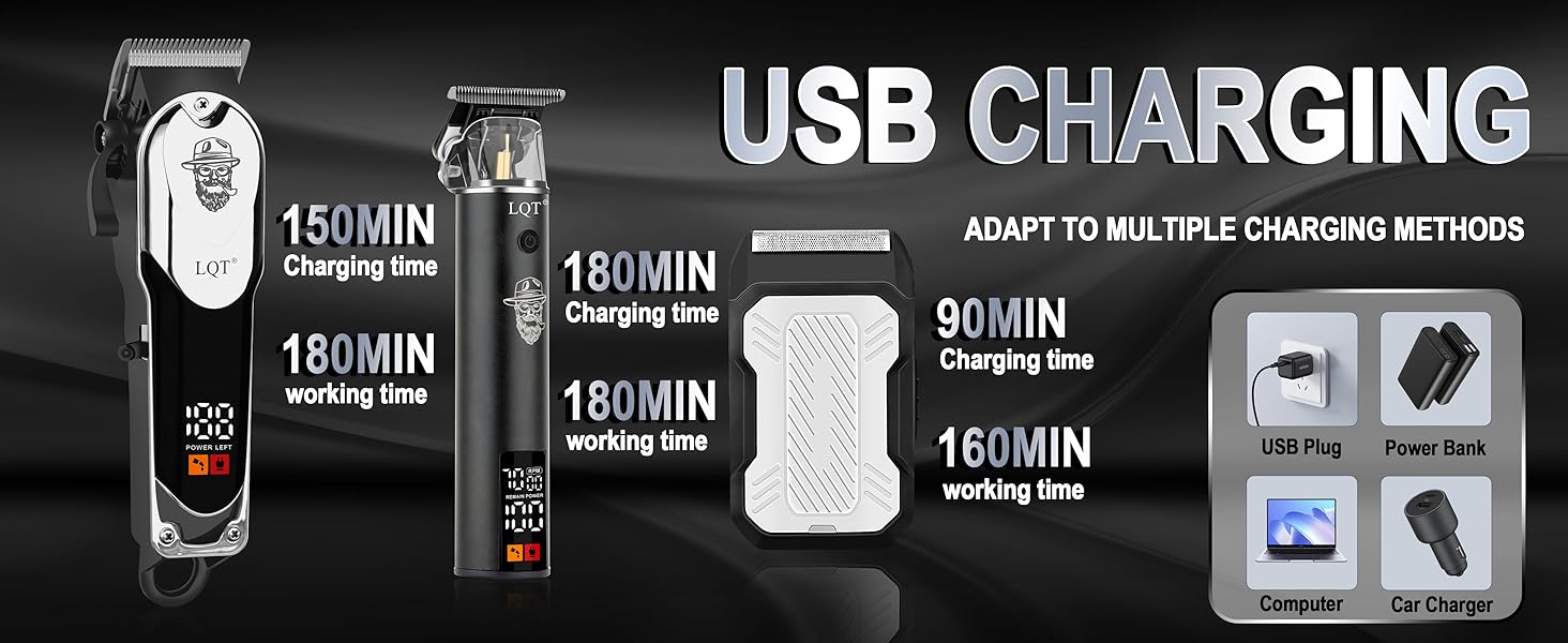 LQT Hair clippers for man