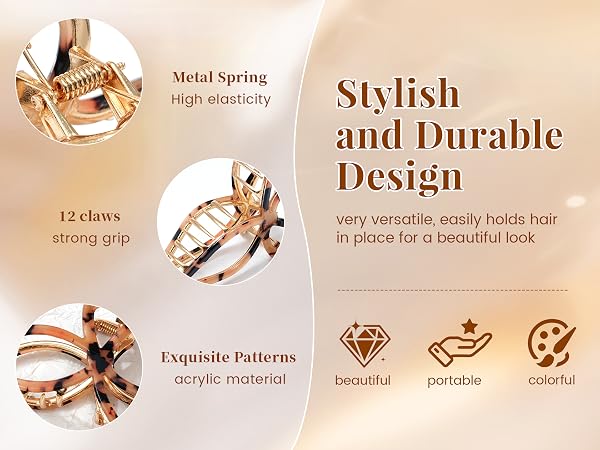 bow hair clips
