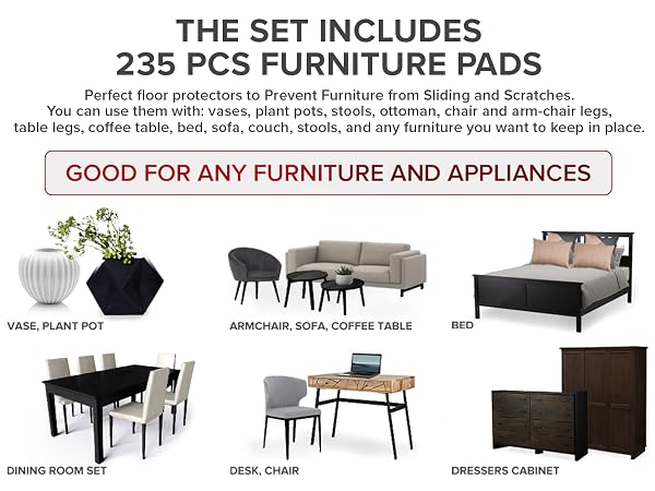 felt furniture pads