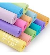MITINU 13 Stiff Felt Sheets, 8" x 35", 1.2mm Thick – Spring Collection: 13 Curated Shades, Non-Wo...