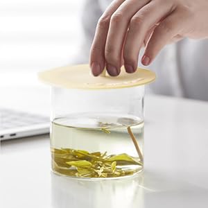 Universal Airtight Seal Drink Covers for Mug Tea Coffee Cups Glass
