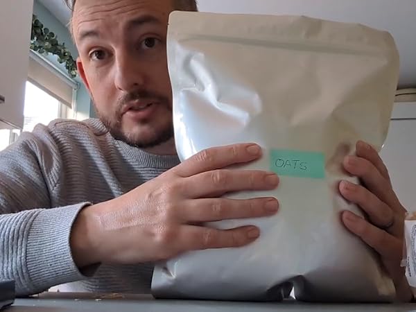 2 gallon mylar bags