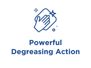 Powerful Degreasing Action
