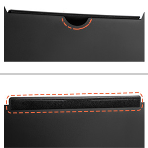 Easy Lid Opening and Quiet Closing