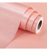 Yarcony Shimmer Baby Pink Wrapping Paper Roll - 17 Inches X 33 Feet - Solid Color Pearly-lustre G...