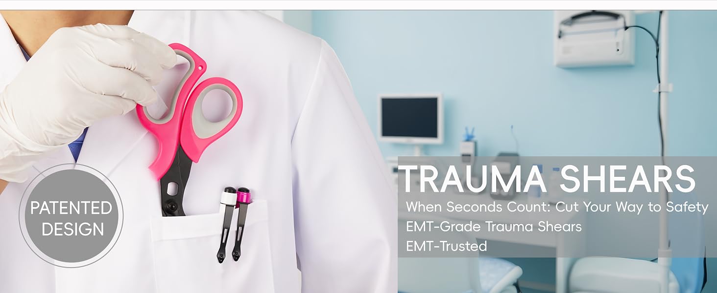 Trauma Shears, EMT scissors, Medical Scissors,Bandage Scissors