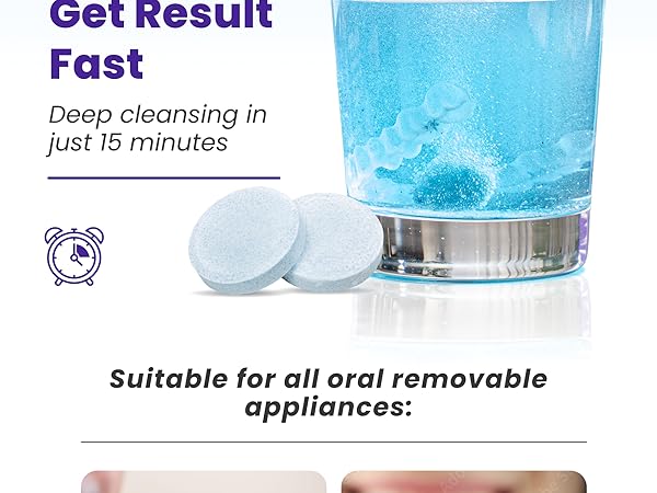 Deep cleaning in only 15 minutes