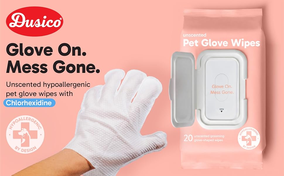 Pet Glove Wipes