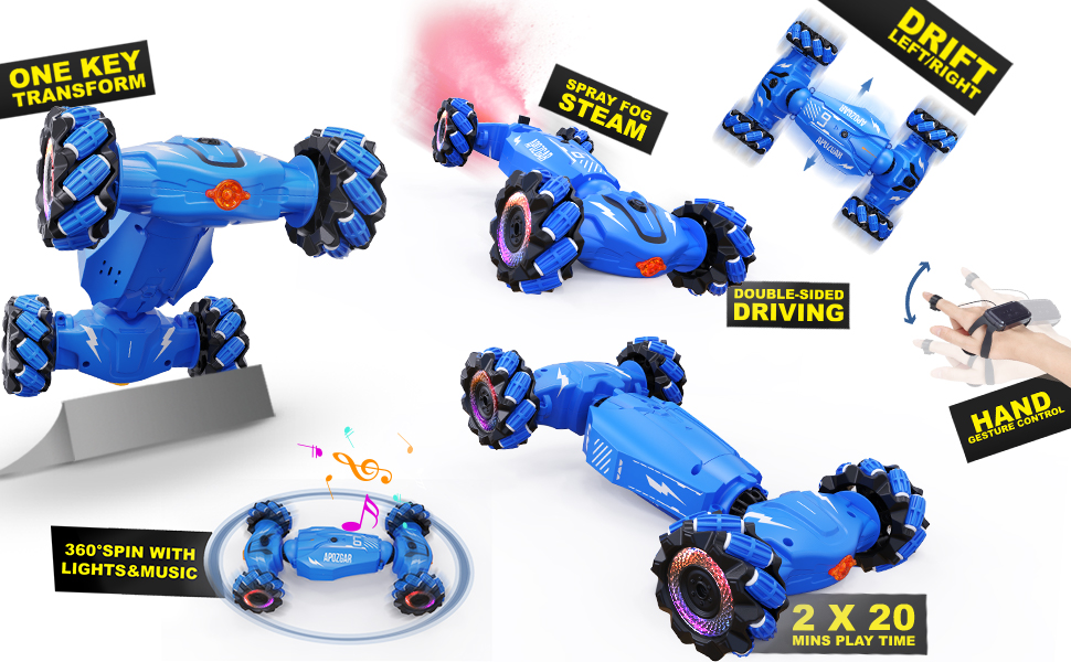 gesture rc car