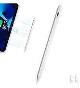 Stylus Pen for iPad, Magnetic Wireless Charging, USB C Fast Charge, Compatible with Apple Pro Mod...